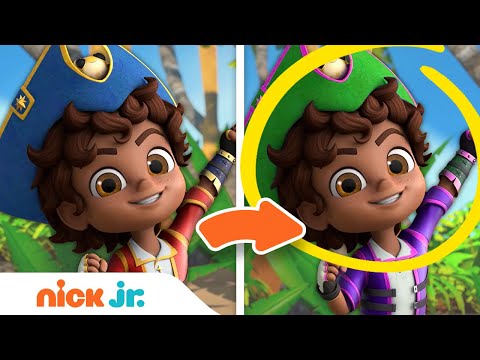 Spot the Difference #12 w/ Santiago of the Seas! ⛵ | Nick Jr.