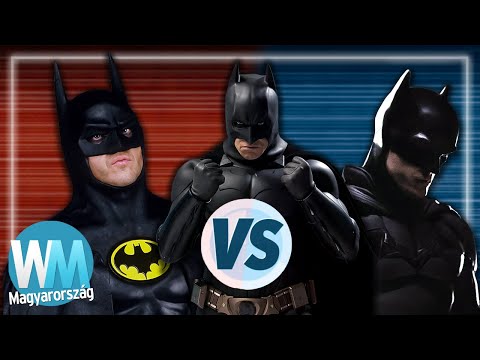 Michael Keaton vs. Christian Bale vs. Robert Pattinson, mint Batman