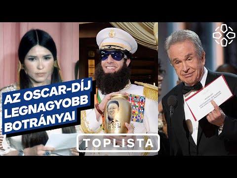 TOPLISTA: Az Oscar történetének legnagyobb botrányai