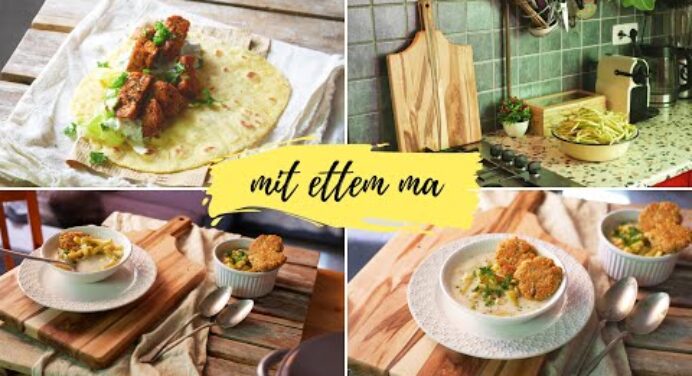 MIT ETTEM MA - húsmentes receptek (szejtán recept, zöldbabfőzelék, vegán fasírt) - 2020 július!