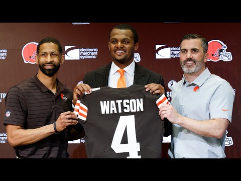 Reacting to Deshaun Watson’s introductory news conference with the Browns | SportsCenter