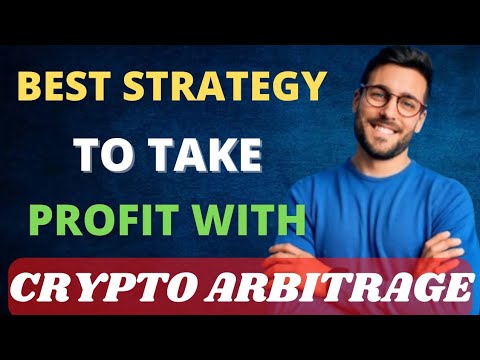 best crypto arbitrage trading strategy || see how I take profit 100% works
