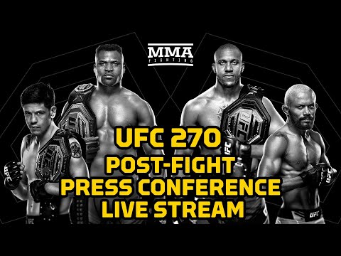 UFC 270: Ngannou vs. Gane Post-Fight Press Conference Live Stream | MMA Fighting