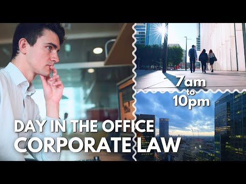 Day in My Life as a CORPORATE LAWYER in London – 14 Hour Day