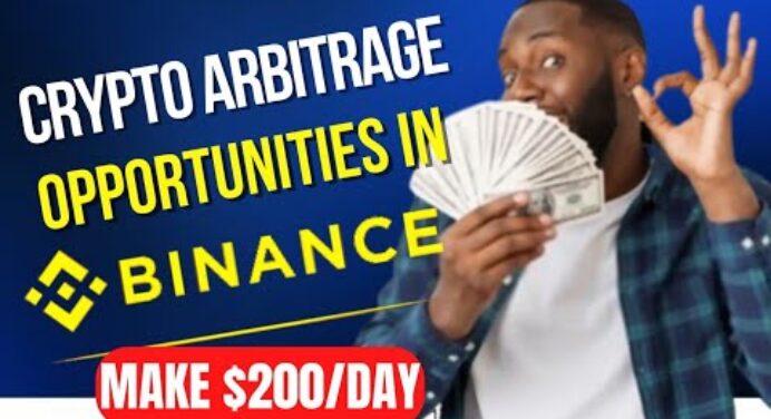 binance crypto arbitrage + $200 per day bitmart strategy