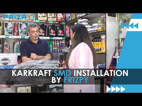 SMD Screen Installation On Karkraft By Frizpy Advertising & Marketing Agency | Rental LED Display