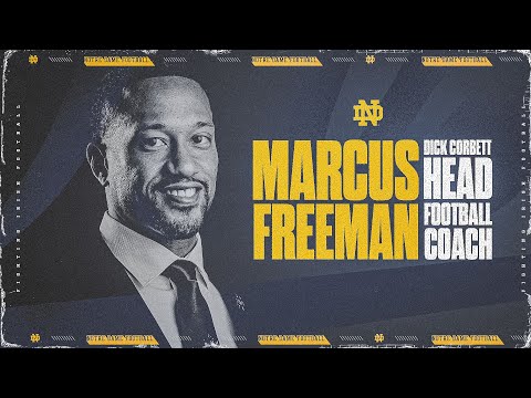 @NDFootball | Marcus Freeman Introductory Press Conference (12.6.21)