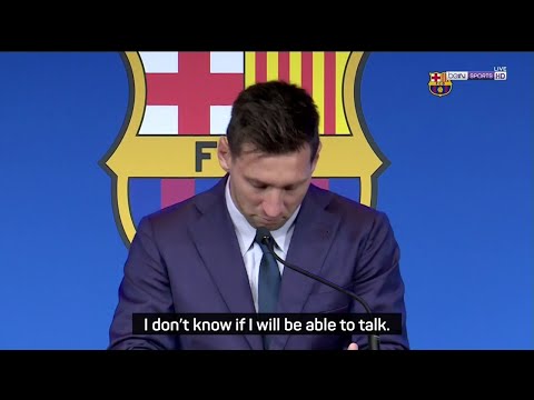 Messi’s farewell press conference