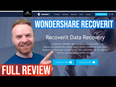 Wondershare RecoverIt Full Review – data recovery software – how to recover deleted files