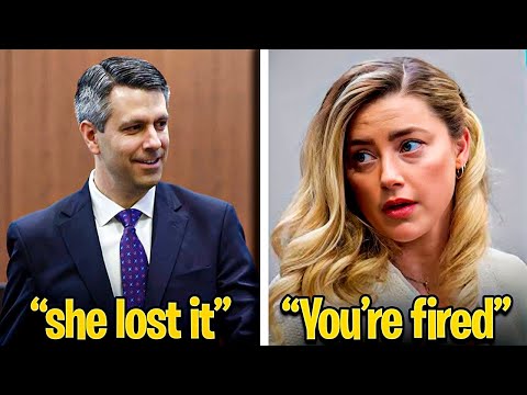 Amber Heard FIRES Lawyer After Heated Argument About Court Performance