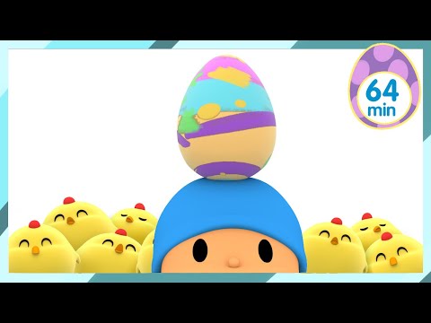 POCOYO MAGYARUL – 🐣HÚSVÉTI CSIBE🐣 | [64 perc] Teljes Epizódok | Rajzfilm gyerekeknek