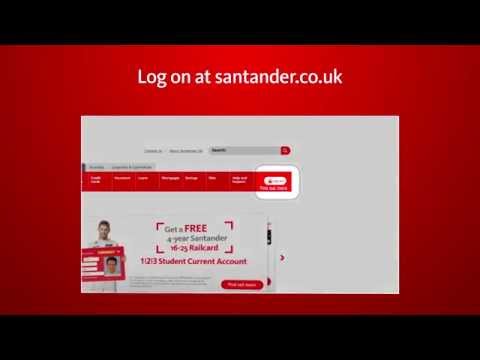 Santander Online Banking – how to log on