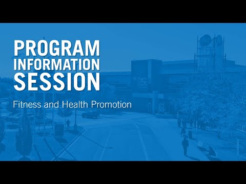 Program Information Session ~ Fitness Health Promotion