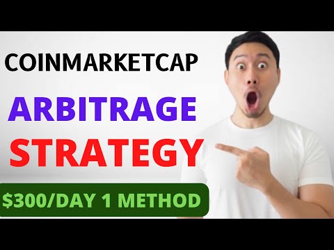 How to perform crypto arbitrage with coinmarketcap