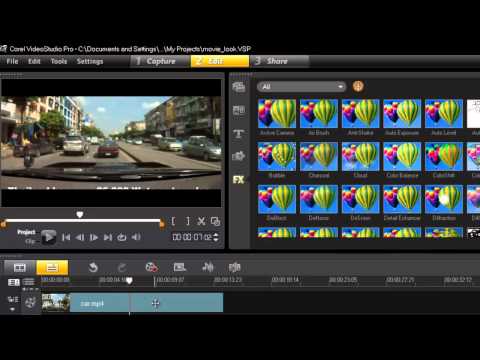 Corel VideoStudio Pro x4, Hollywood movie style, quick and simple