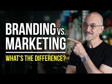Branding vs. Marketing:  What’s the Difference?