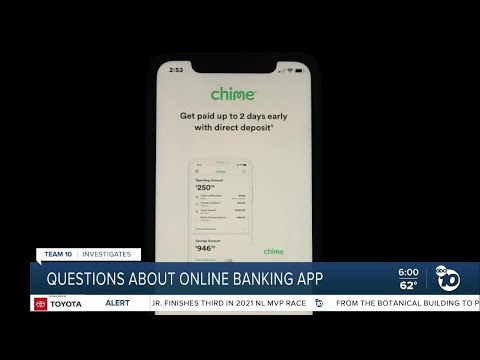 Questions about online banking app Chime