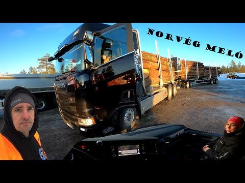 A kamionos Norvégiában –  A Scania, 60 tonna és Én