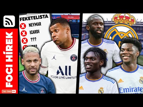 Mbappé 13 játékost is elküldene a PSG-től?? Íme a Real Madrid tervei a nyári átigazolási időszakra!