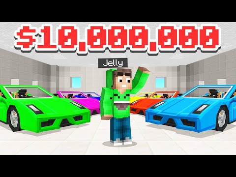 I Opened a CAR DEALERSHIP In Minecraft! (Tycoon)