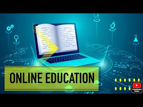 Power point presentation on the topic of Online education