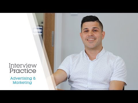 Interview Practice | Advertising and Marketing