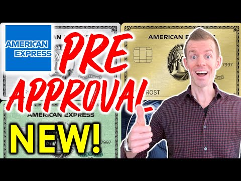 *NEW!* Amex Pre Approval Credit Card Application!