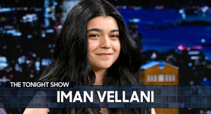 Iman Vellani Landed Her Ms. Marvel Role Through WhatsApp (Extended) | The Tonight Show