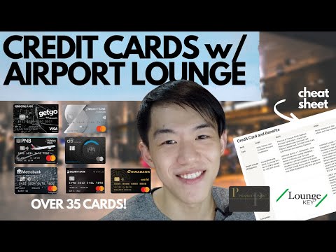 Credit Cards with Airport Lounge Access | COMPLETE LIST OF ALL Credit Cards