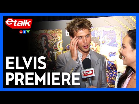 ‘ELVIS’ Toronto premiere with Austin Butler, Olivia DeJonge, Baz Luhrmann | Etalk Red Carpet