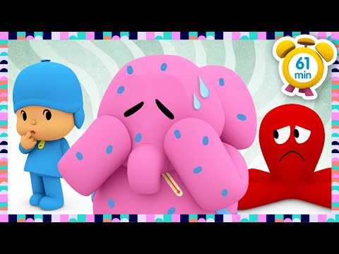 POCOYO MAGYARUL – 🤧ELLY BETEG🤕 | [61 perc] Teljes Epizódok | Rajzfilm gyerekeknek