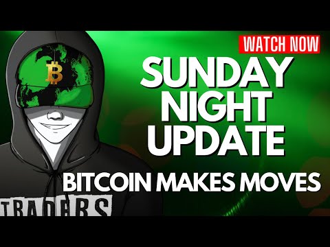 BITCOIN LIVE: Sunday Night Update (Bitcoin Making Moves)