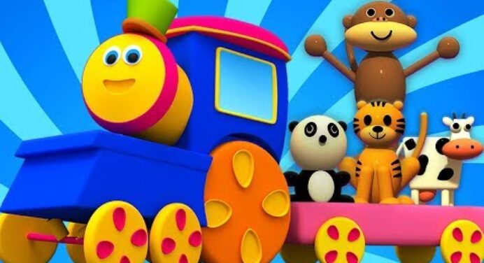 Bob állatok vonat | megtanulják az állatok nevét magyarul | Bob Animals Train | Kids Tv Hungary