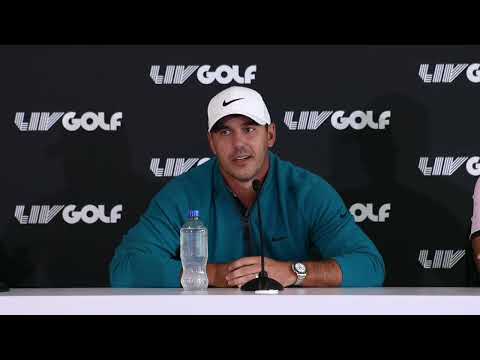 Koepka, Reed & Perez Tuesday Press Conference 2022 LIV Golf Invitational Series Portland