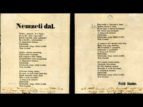 Nemzeti Dal – Petőfi Sándor – Forradalmi vers – Március 15. vers