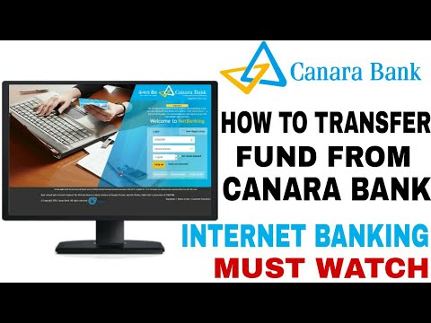 HOW TO TRANSFER MONEY FROM CANARA BANK INTERNET BANKING ONLINE