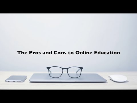 Pros and Cons of Online Education