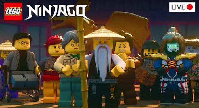 Új & évad 9-10: A Spinjitzu mesterei | LEGO NINJAGO ÉLŐBEN 🔴 24/7 összes epizód magyarul