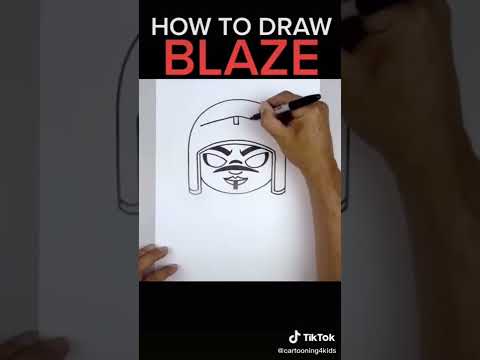 How to draw blaze