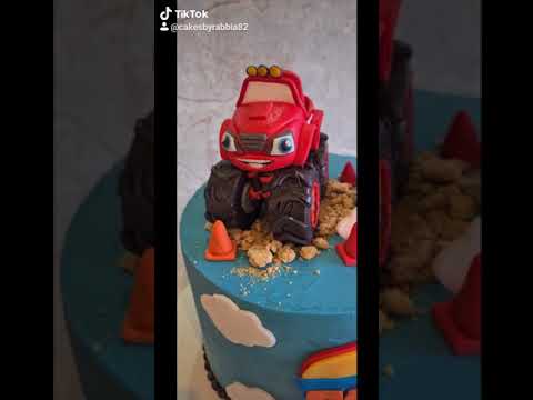 Blaze Monster Machine Truck Cake