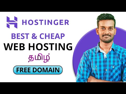 Best fast & affordable web hosting with FREE domain  | Hostinger | Tamil | 2022