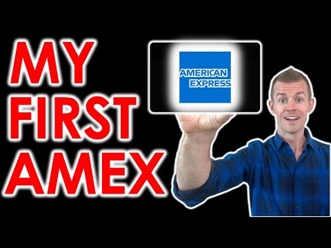 Revealing My FIRST Amex Credit Card!