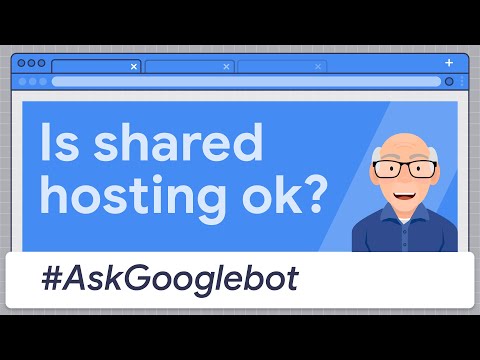 Is shared hosting ok? #AskGooglebot