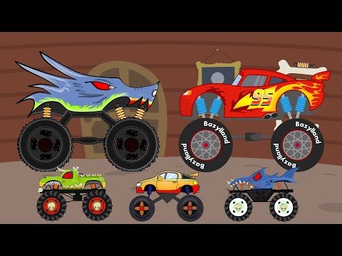 Monster Trucks | A Collection Of Fairy Tales For Kids | Zbiór Bajek Dla Dzieci – Monster Trucki