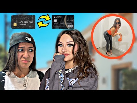 Swapping Credit Cards with Jade! **Dressing Her Fem**