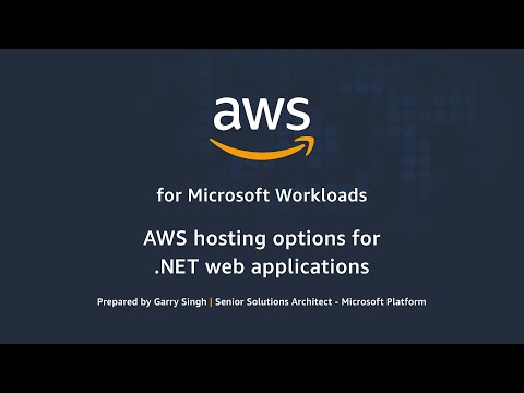 AWS Hosting Option for .NET Web Applications