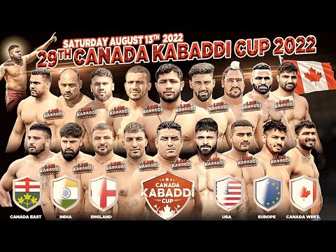 LIVE – 2022 Canada Kabaddi Cup – Canada Kabaddi Live