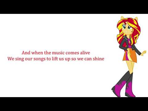 My Little Pony – Equestria Girls Shine Like Rainbows Lyrics