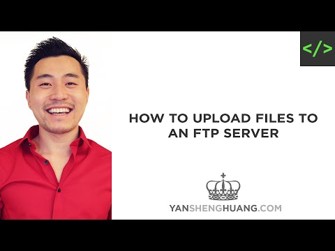 How to Upload Files to an FTP Server (Web Hosting)