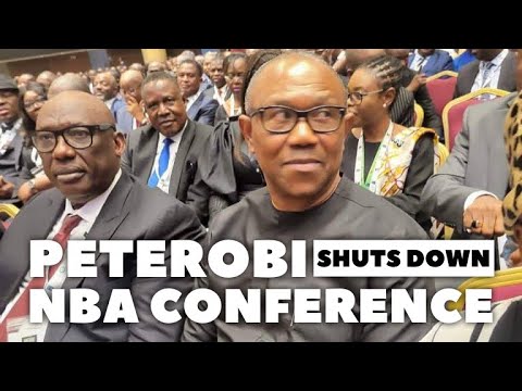 The Moment Peter Obi Shuts Down NBA Conference As Lawyers Couldn’t Control Their Joy